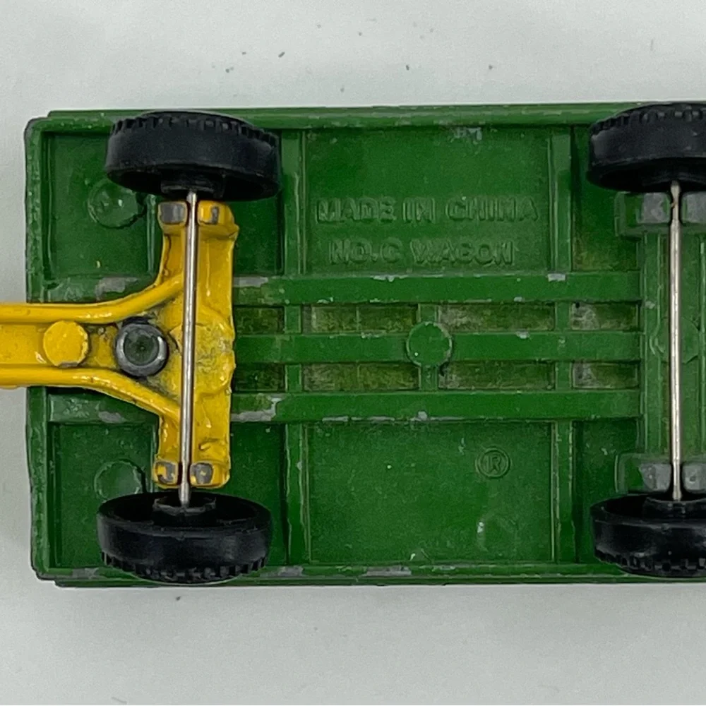 Ertl & Zee Toys John Deere 3 pc Mini Tractor Set  1268Q00 Plow Disc Wagon **READ
